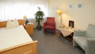 Unser gepflegtes Einzelzimmer - Herzlich willkommen in der Kurpension & Hotel Garni - Sassenstbchen